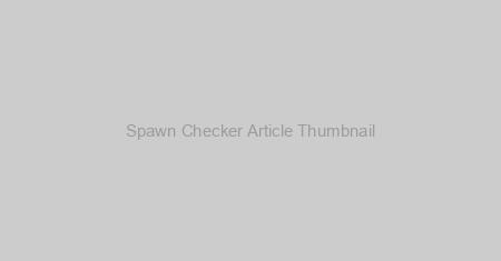 Spawn Checker Article Thumbnail